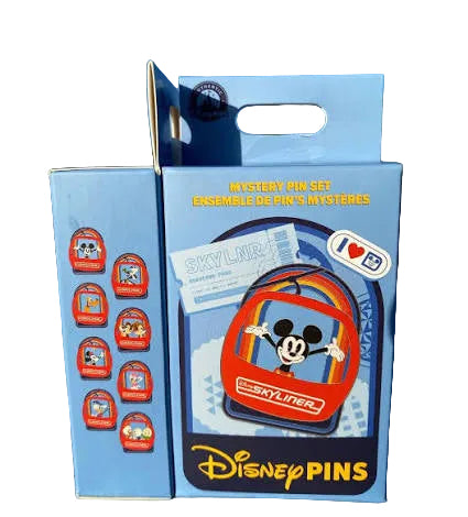 Disney Parks Skyliner Mystery Pin Packs