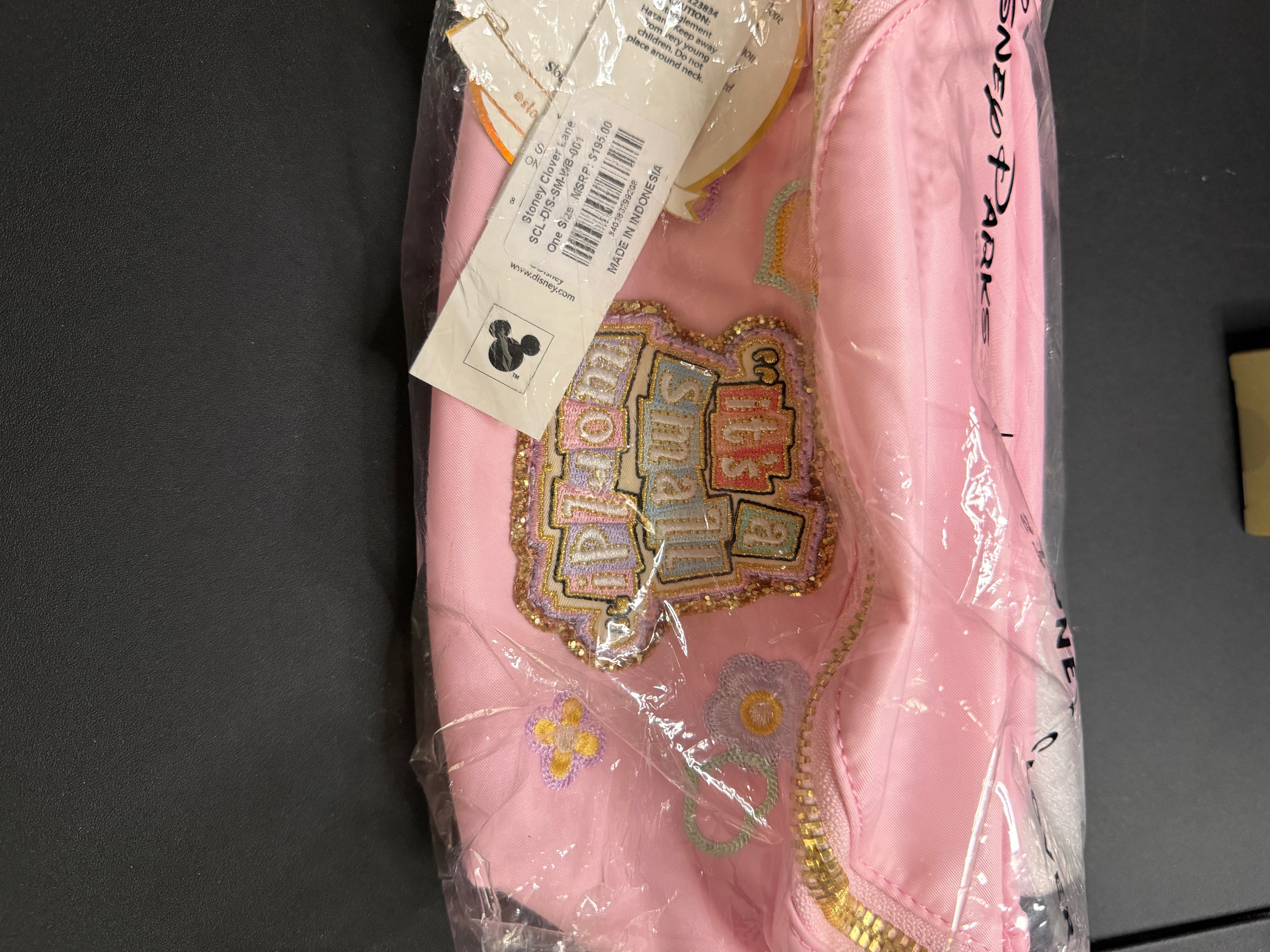 2025 Disney Parks Stoney Clover Lane It’s A Small World Classic Fanny Pack New