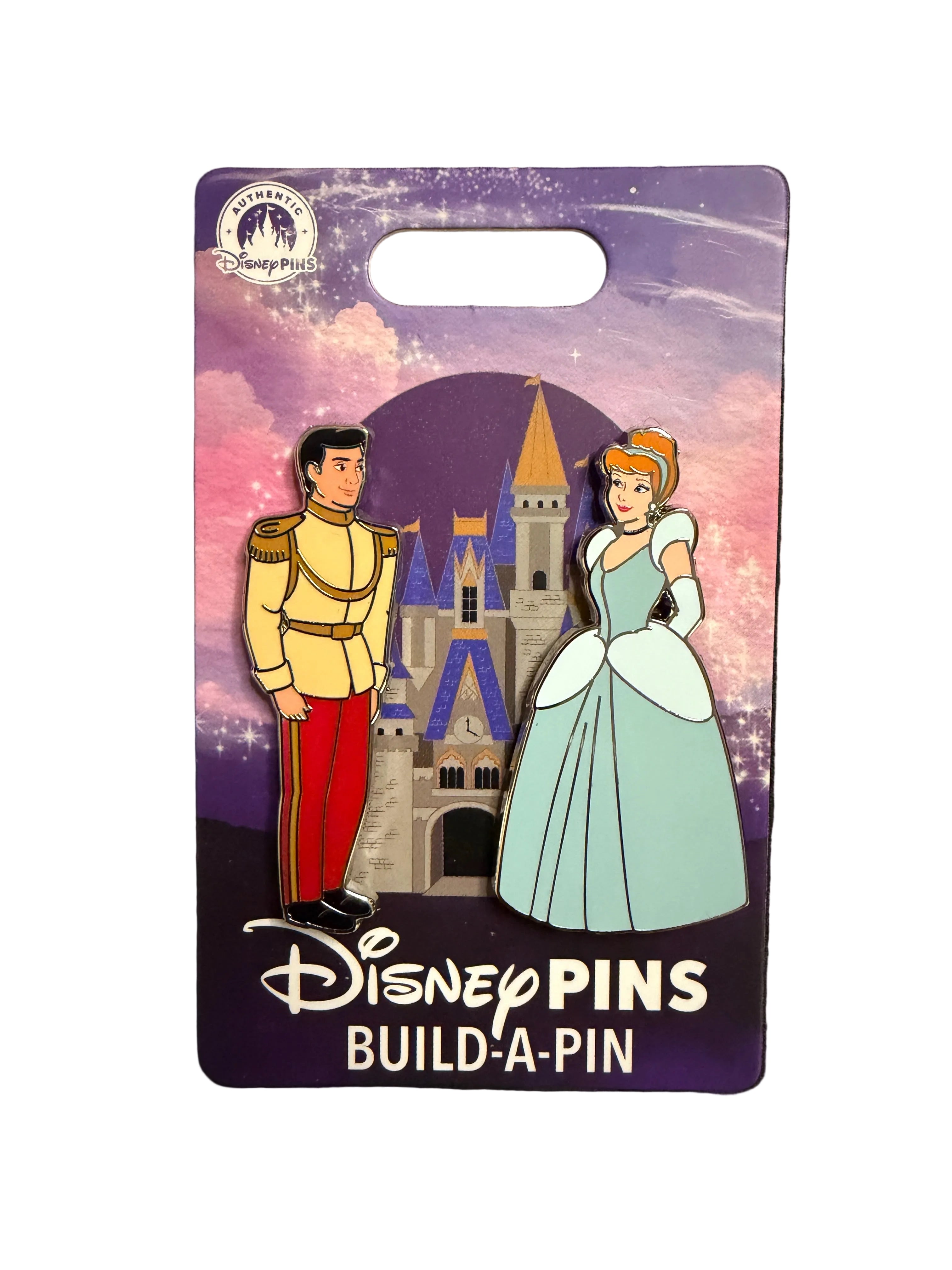 Disney Parks Build-A-Pin Cinderella Complete Set