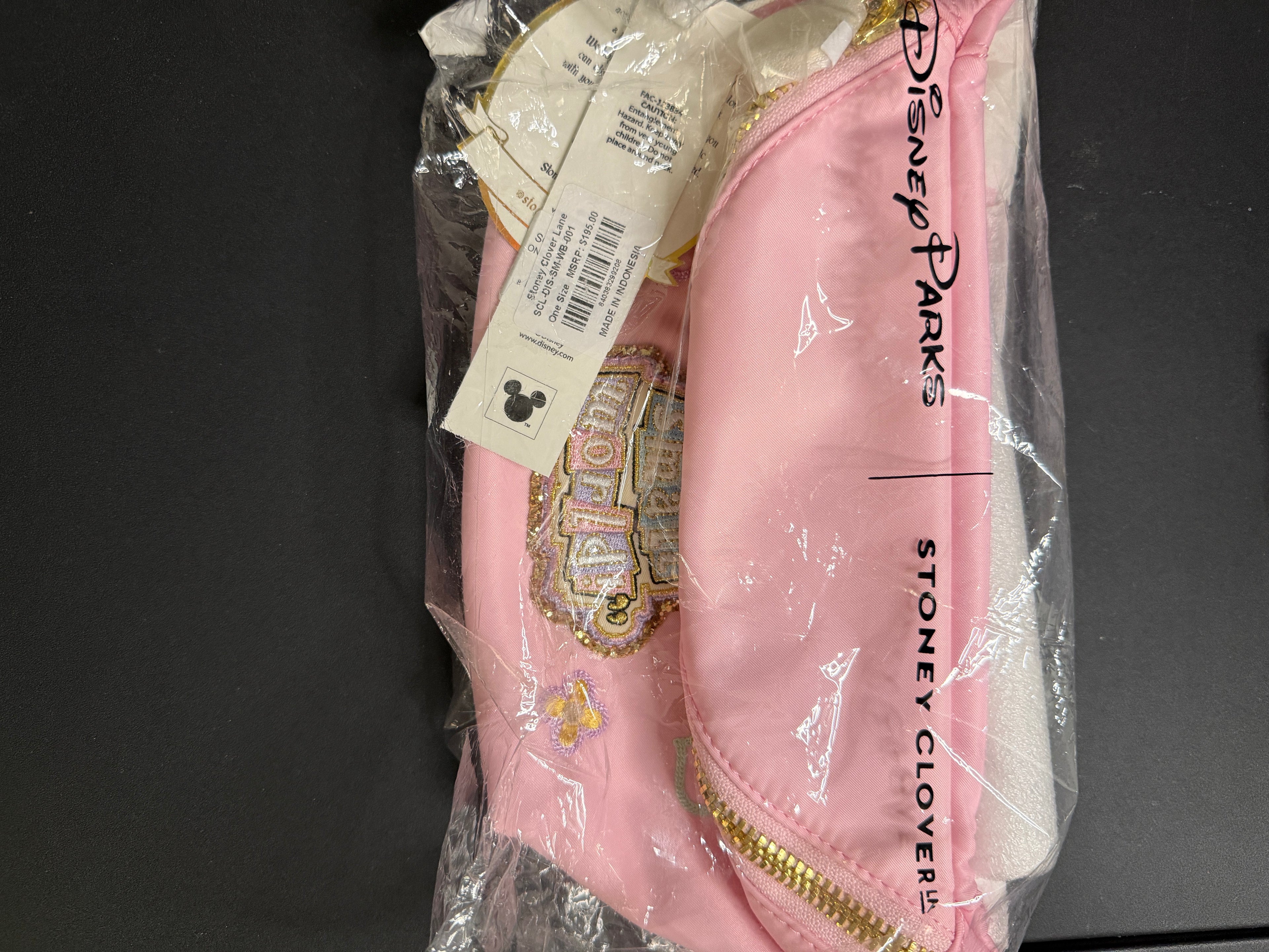 2025 Disney Parks Stoney Clover Lane It’s A Small World Classic Fanny Pack New