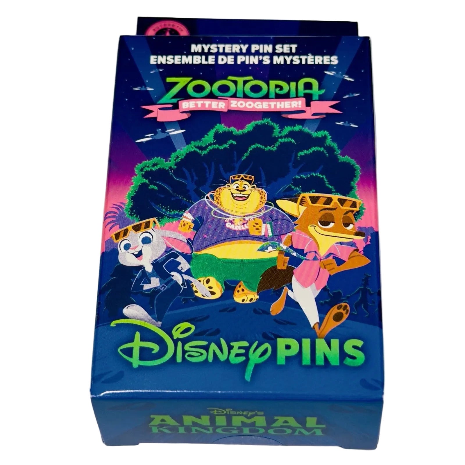 Paquetes de pines misteriosos de Zootopia de Disney Parks