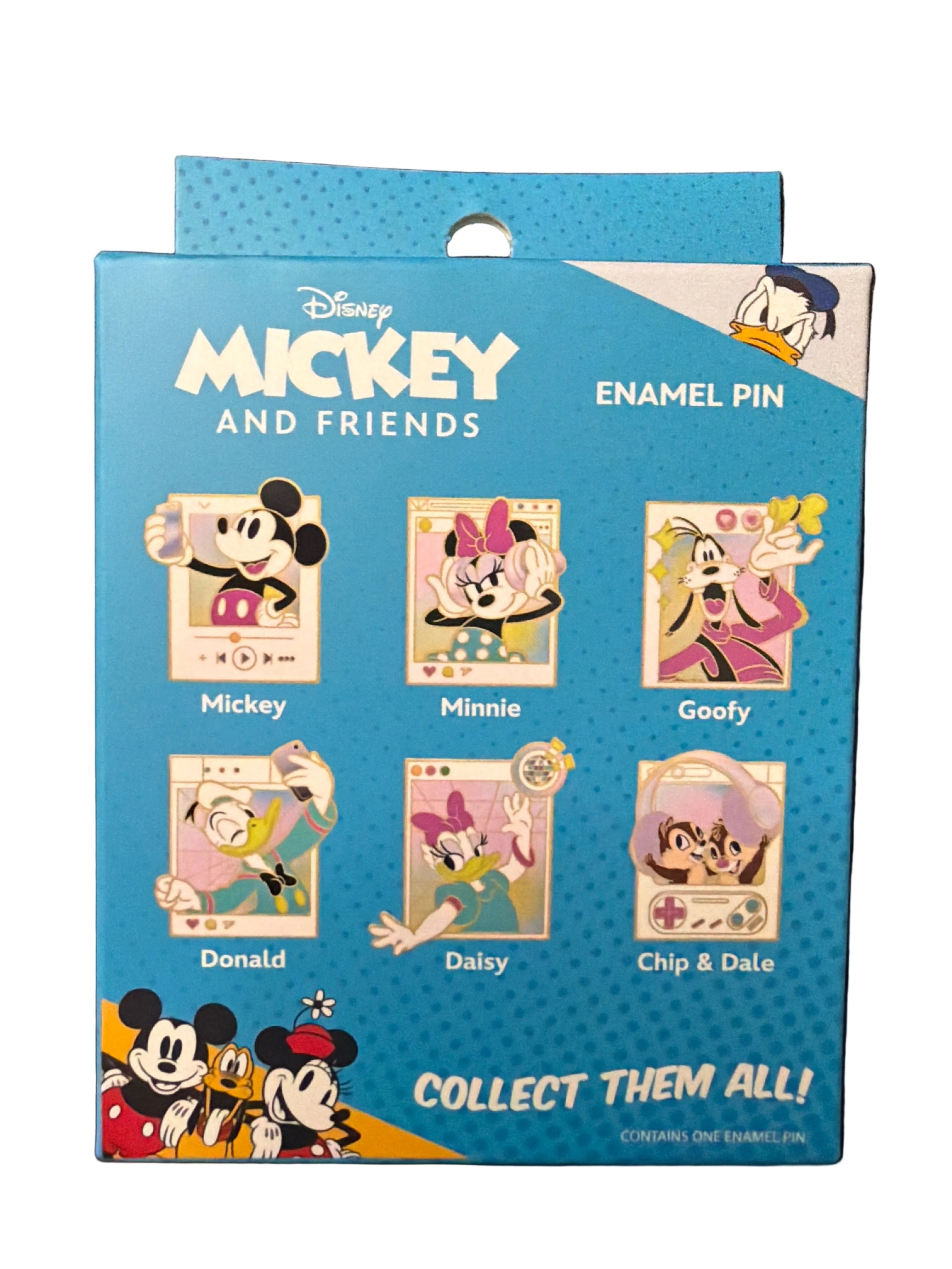 Disney Mickey and Friends Tech Frames Blind Box Enamel Pin - BoxLunch Exclusive