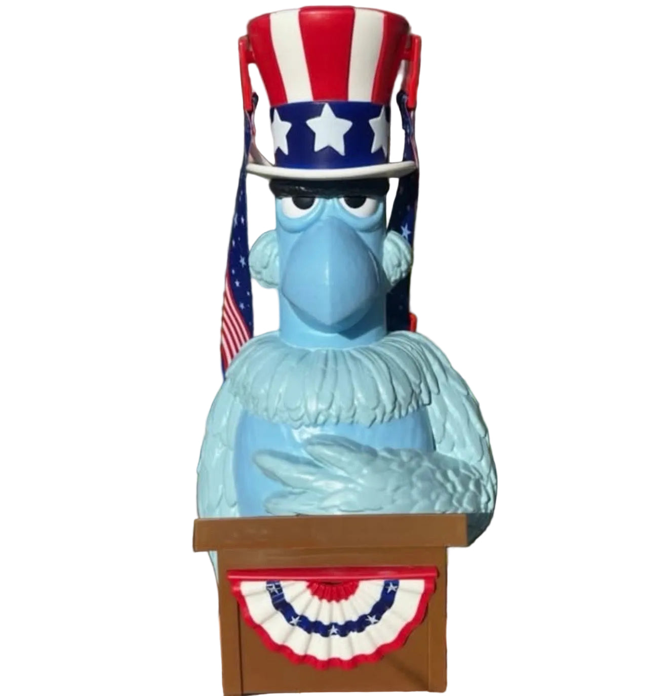 2026 Disney Parks The Muppets Sam Eagle America 250th USA Popcorn Bucket NEW