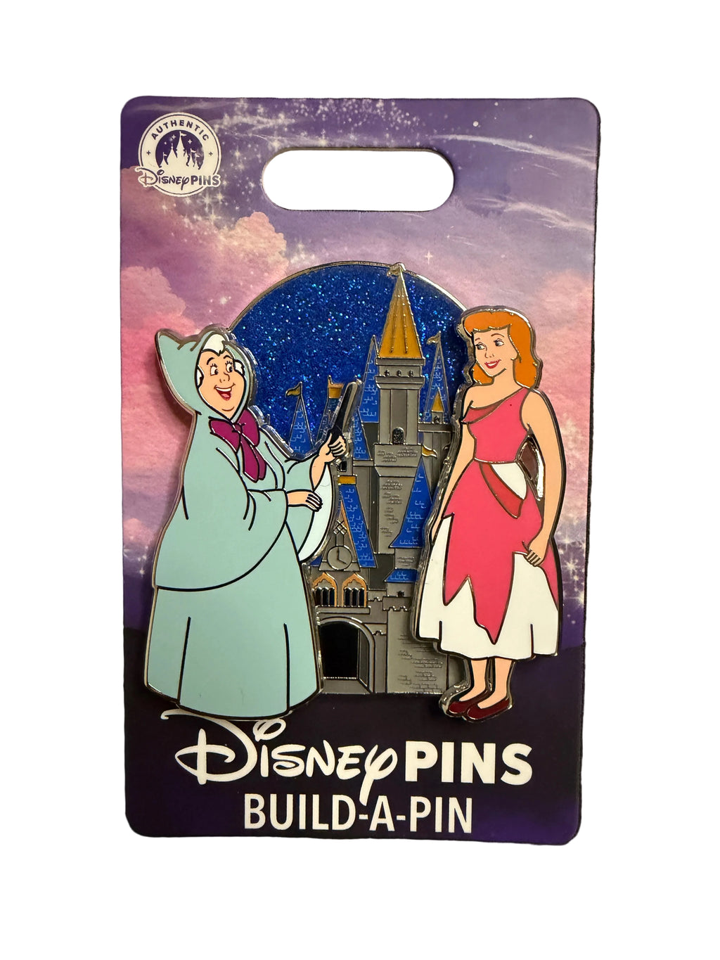 Disney Parks Build-A-Pin Cinderella Complete Set