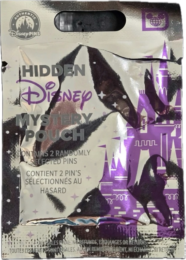 Disney Parks WDW Wave B Hidden Mickey Mystery Pin Pouch
