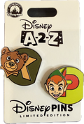 Disney A-2-Z Series Koda & Peter Pan K & P LE 1250 Pin Set