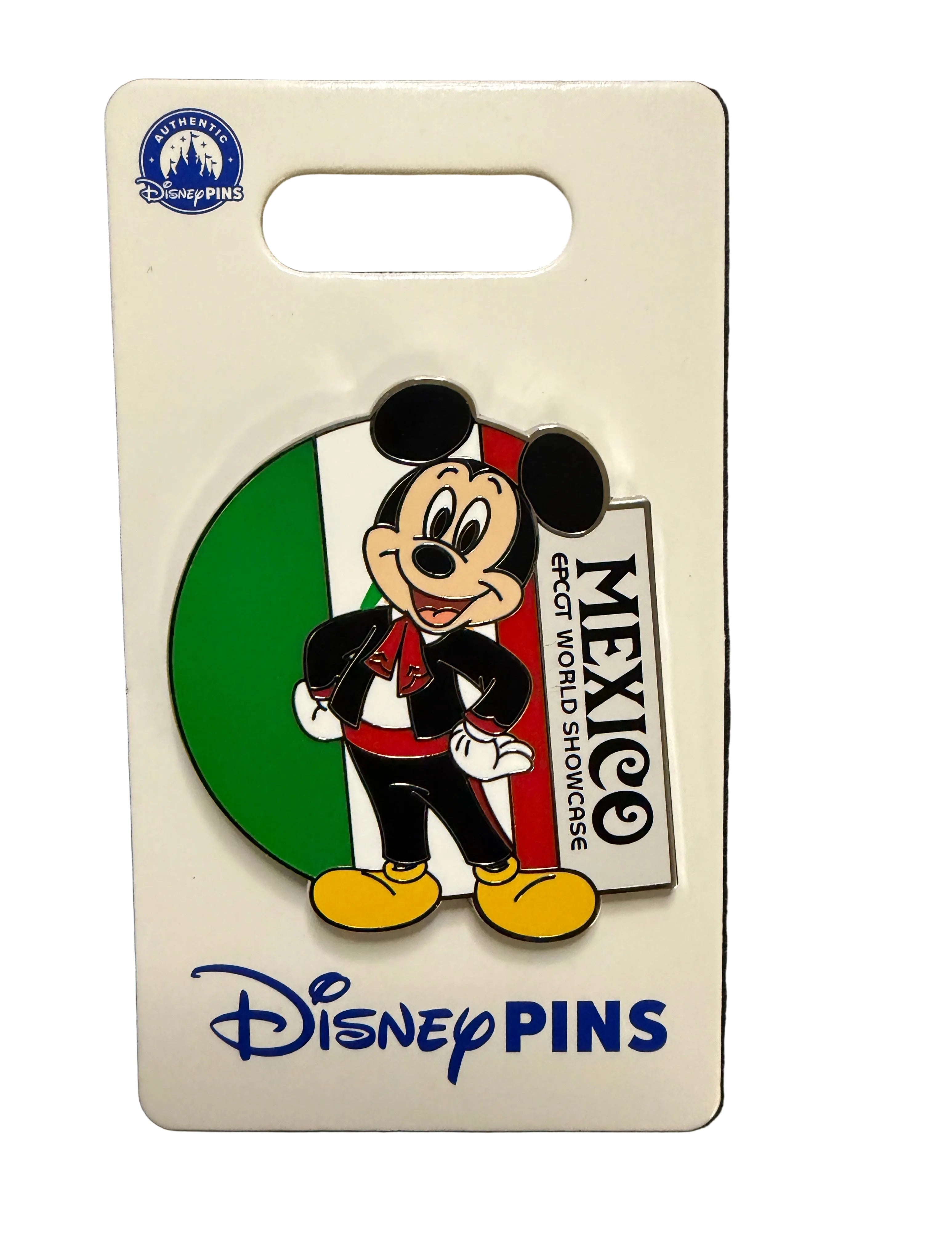Disney EPCOT World Showcase Mickey Mouse Mexico Pavilion Pin 2026