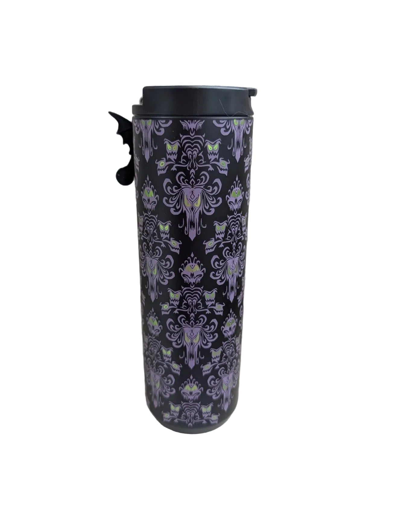 Disney Parks Starbucks Haunted Mansion Wallpaper Stainless Steel Tumbler NWT