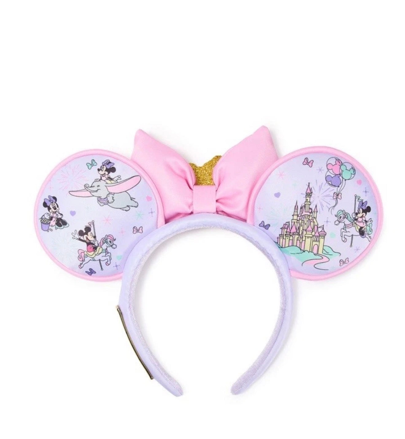 Mickey and Minnie Mouse in the Parks Ear Headband by Stoney Clover Lane