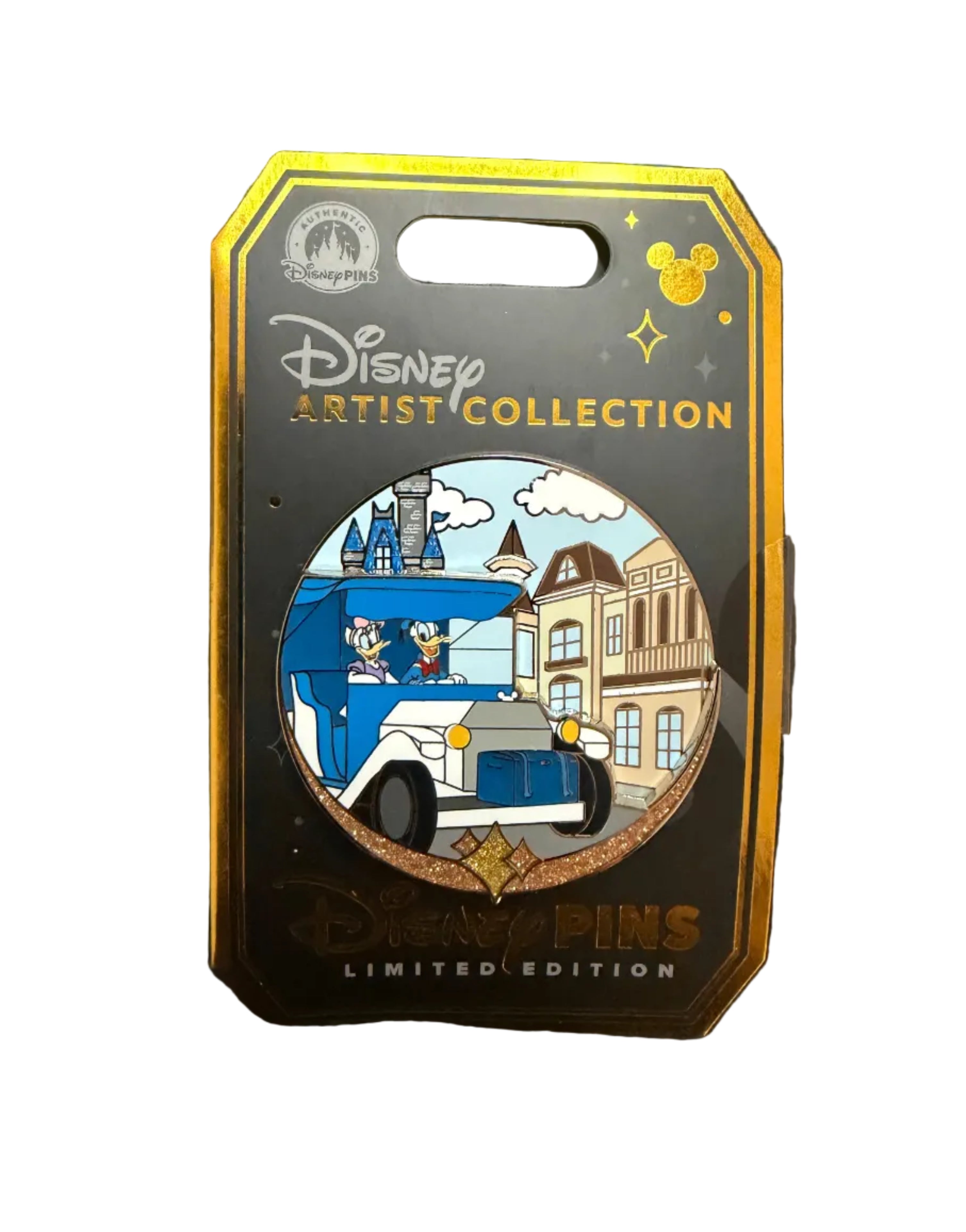 Disney Artist Collection Donald & Daisy – Main Street, USA Limited Edition Pin