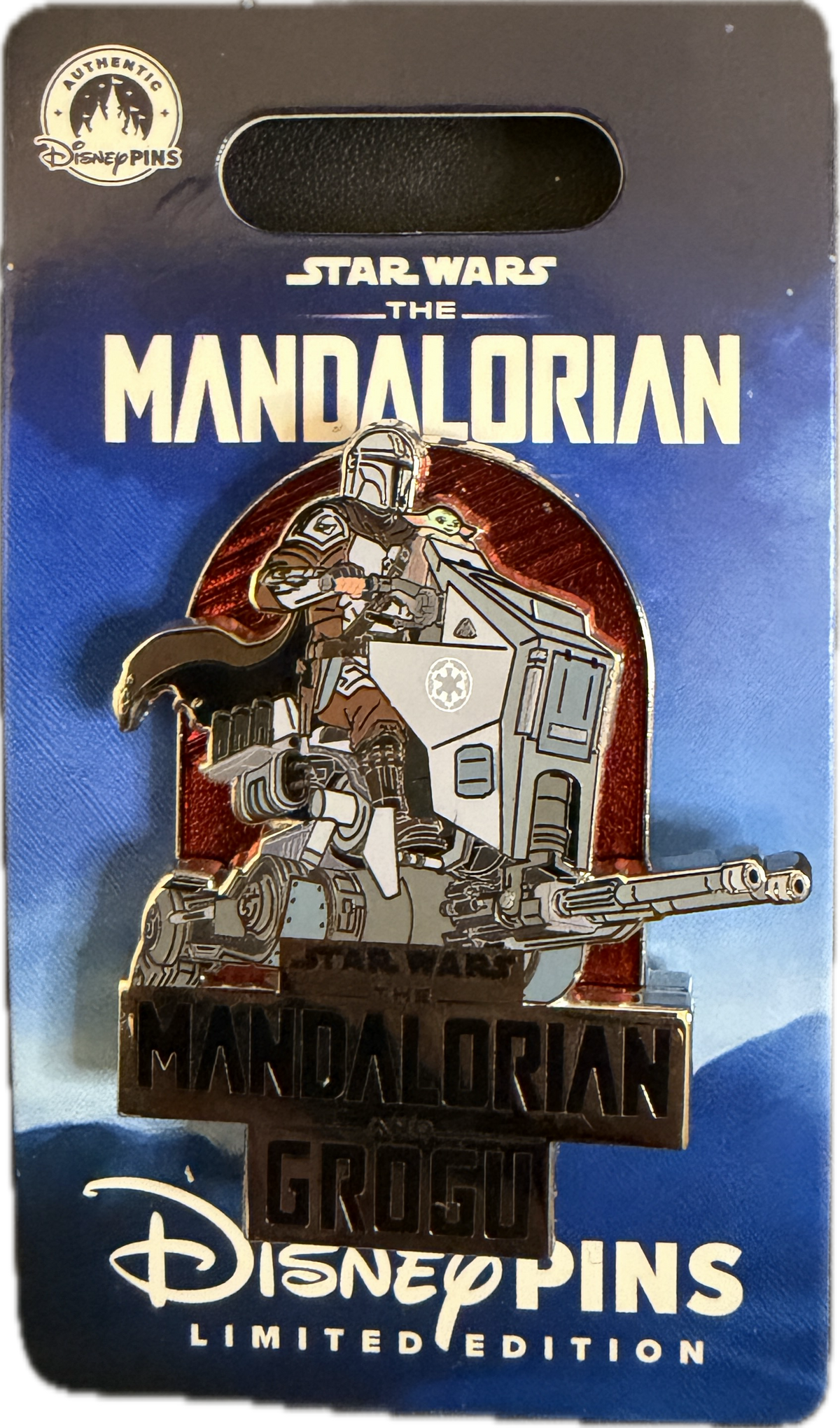 Disney Star Wars The Mandalorian & Grogu AT-RT LE 5500 Pin