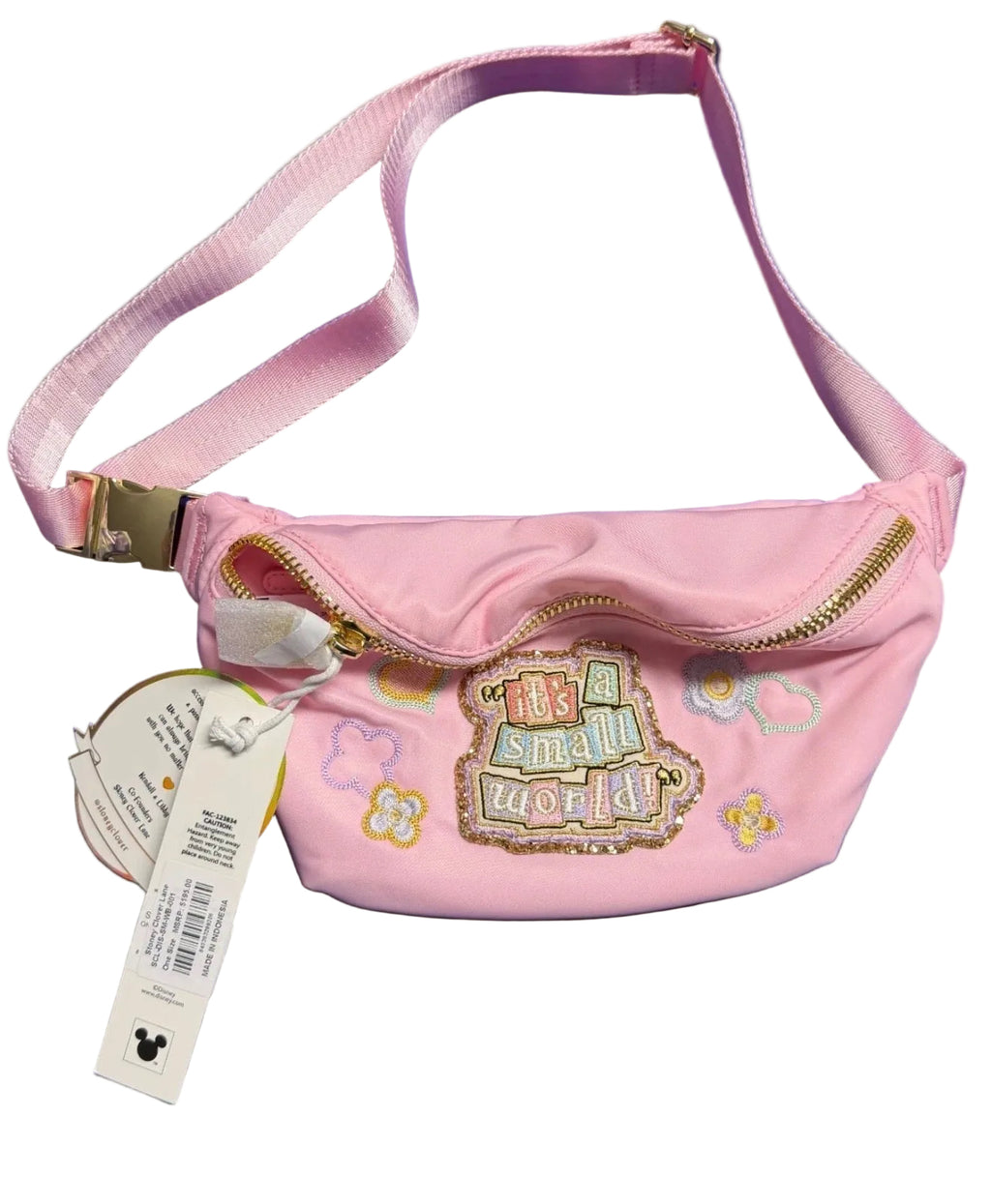 2025 Disney Parks Stoney Clover Lane It’s A Small World Classic Fanny Pack New