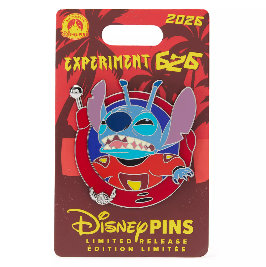 Disney Experiment 626 Day Lilo & Stitch 2026 Limited Release Pin