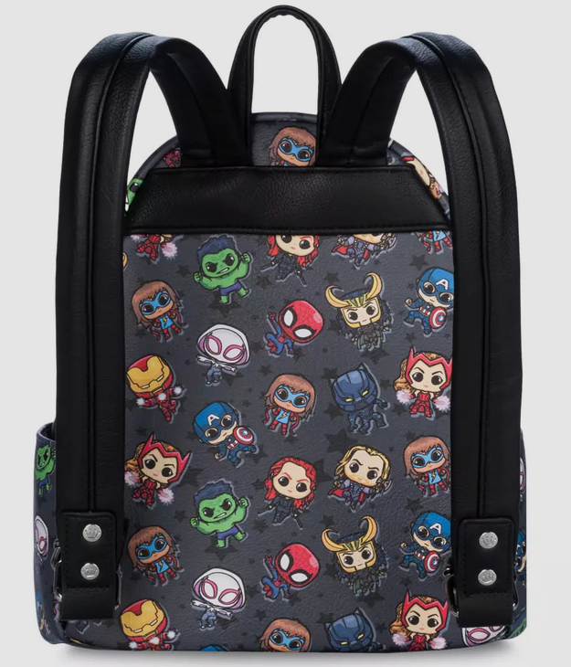 Disney Parks Marvel Chibi Loungefly Mini Backpack