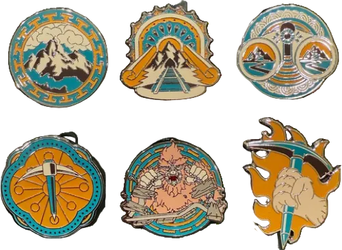 Disney Parks Expedition Everest Mystery Pin Packs