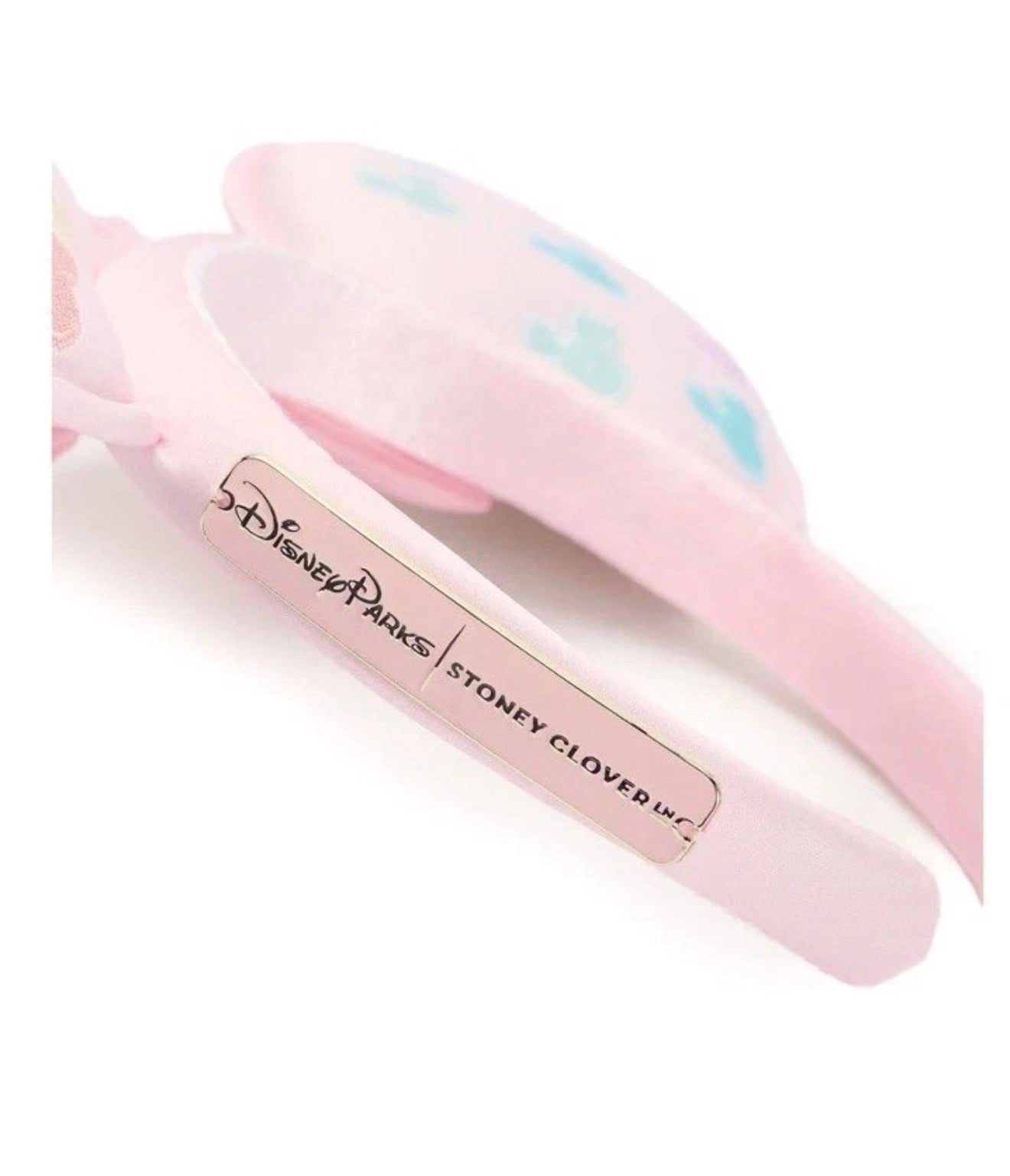 Disney Parks x Stoney Clover Lane Mickey Ear Headband Multicolor with Hearts