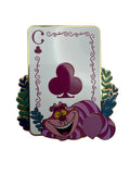 Pink à la Mode Disney Alice in Wonderland Playing Cards Cheshire Cat LE 500 Individual Pin