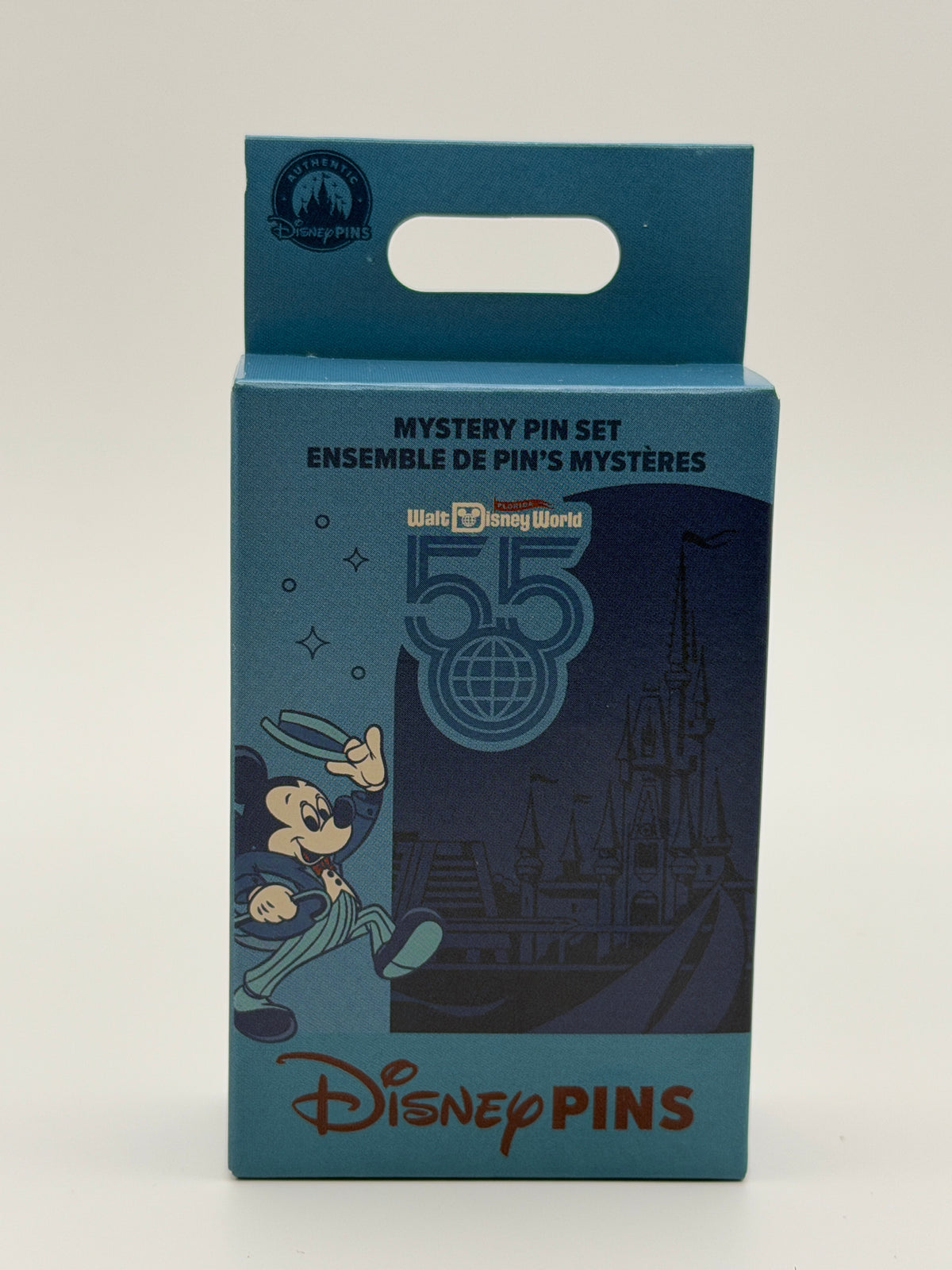 Disney Parks Walt Disney World 55th Anniversary Mystery Pin Pack – 2 Pins