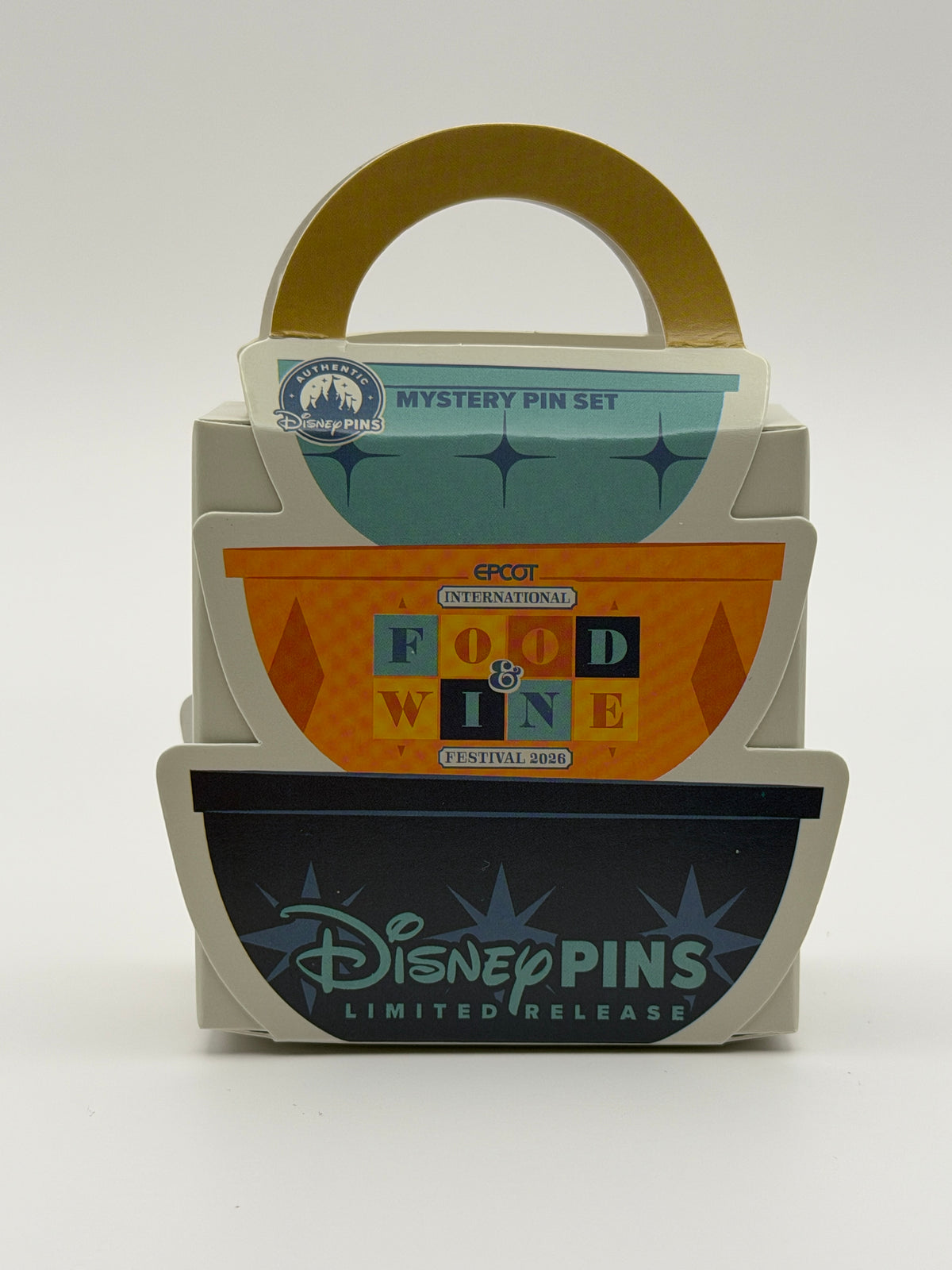 Disney EPCOT International Food & Wine Festival Limited Release Mystery Pin Pack – 2 Pins