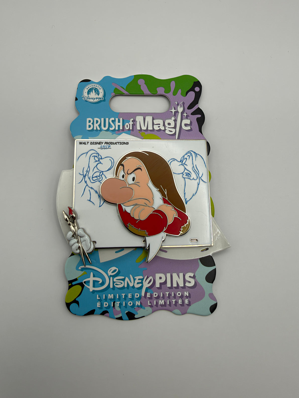 Disney Brush of Magic Grumpy LE 3750 Pin