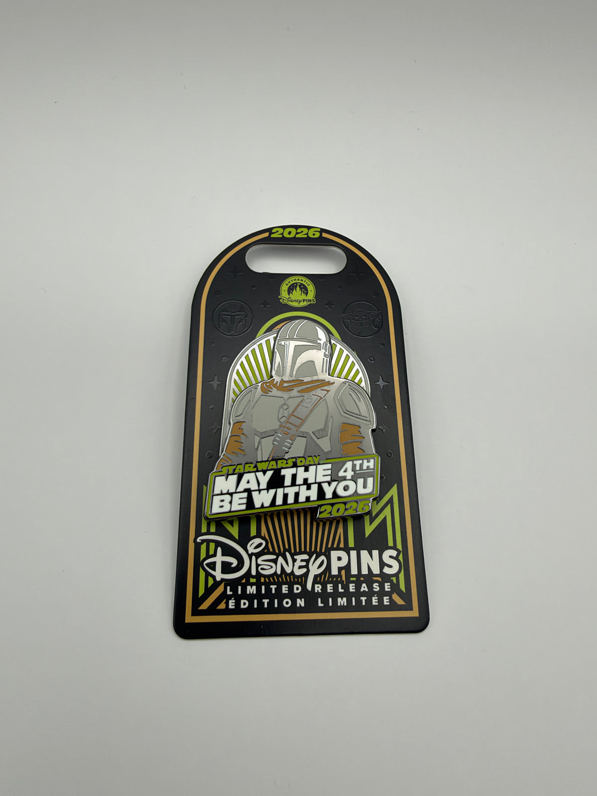 Disney Star Wars May the 4th Be With You Mandalorian Limited Release Pin