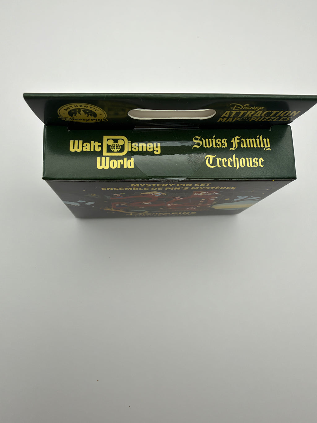 Disney Swiss Family Treehouse Attraction Map Puzzle LE Mystery Pin Box