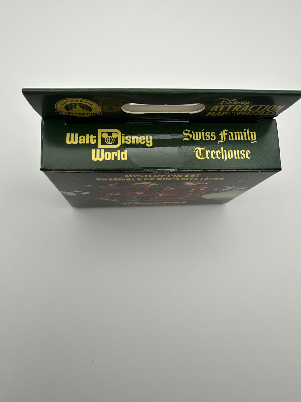 Disney Swiss Family Treehouse Attraction Map Puzzle LE Mystery Pin Box