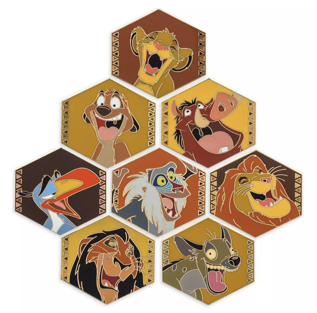 Disney Parks Lion King Mystery Pin Packs