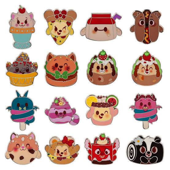 Disney Parks Munchlings Mystery Pin Pouch Series 3