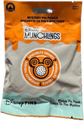 Disney Munchlings mystery pin pouch packaging on a white background