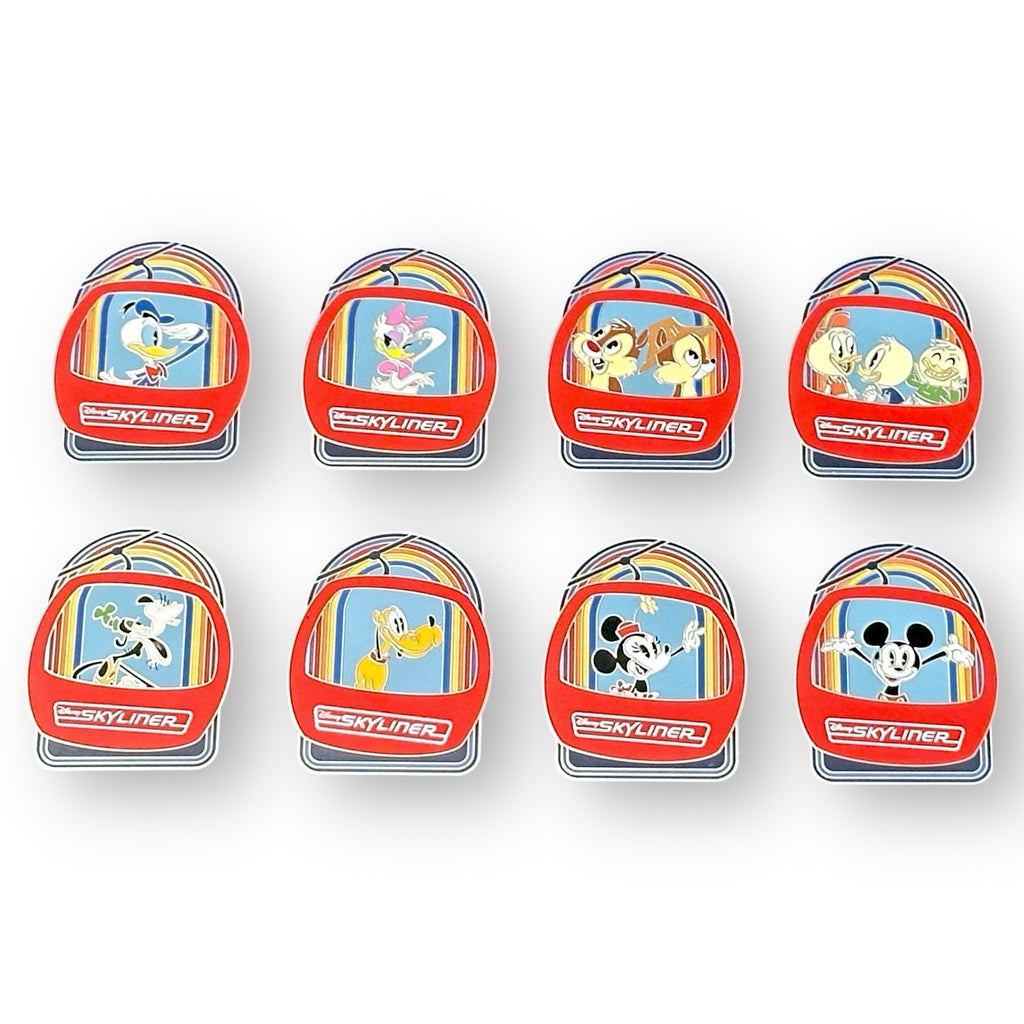 Disney Parks Skyliner Mystery Pin Packs