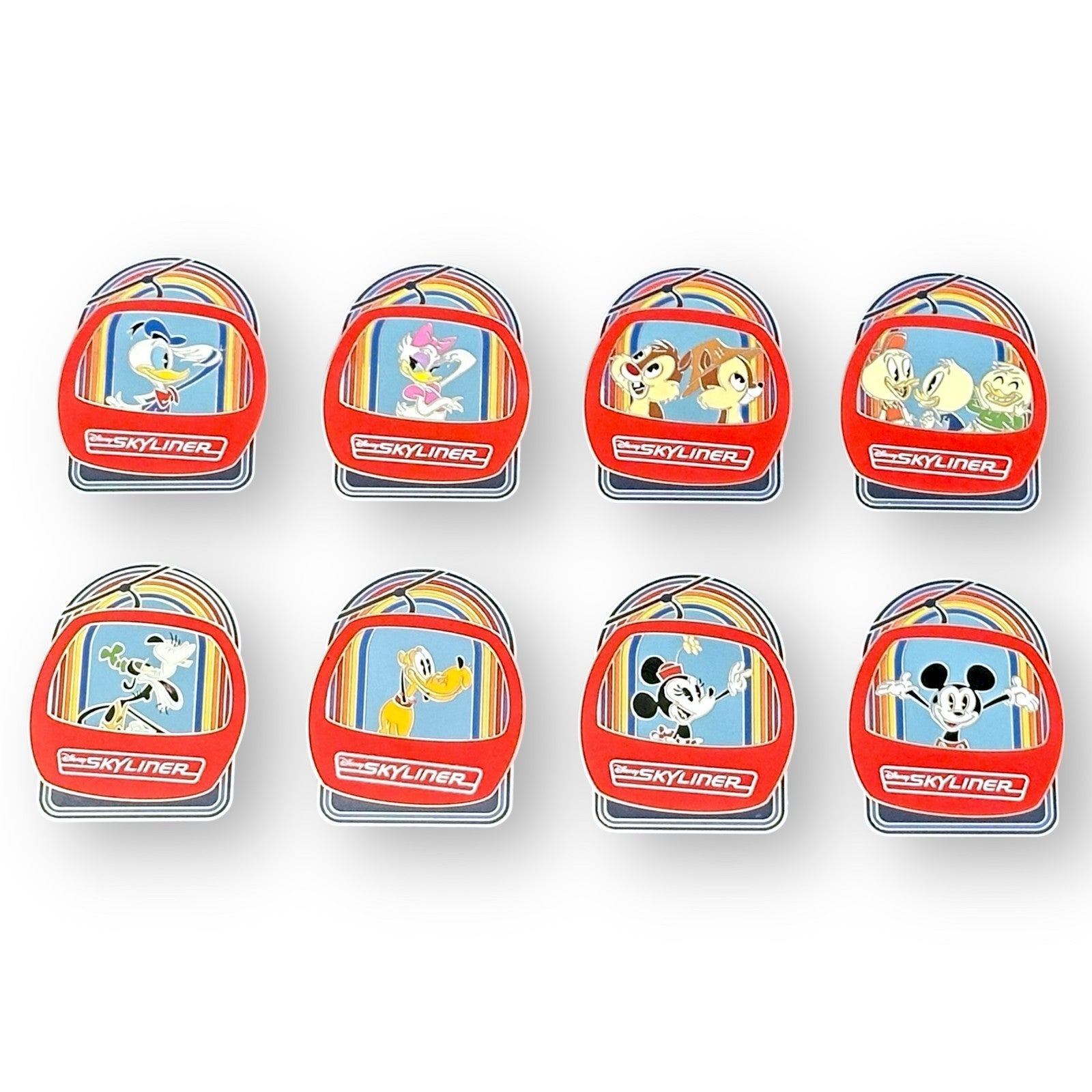 Disney Parks Skyliner Mystery Pin Packs