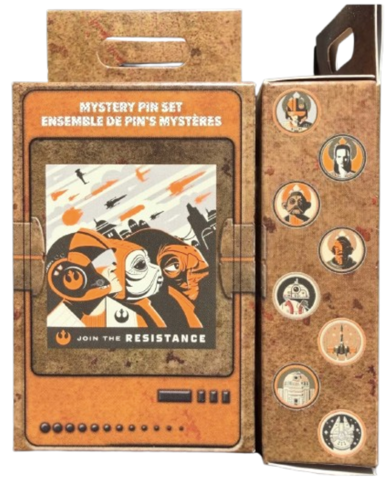 Disney Parks Star Wars Join the Resistance Mystery Pin Packs