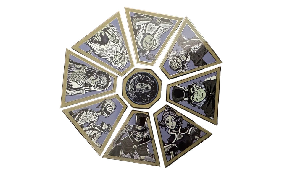 Disney Parks Haunted Mansion Mystery Pin Packs