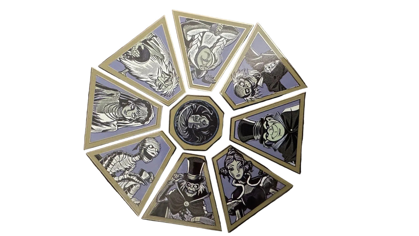 Disney Parks Haunted Mansion Mystery Pin Packs