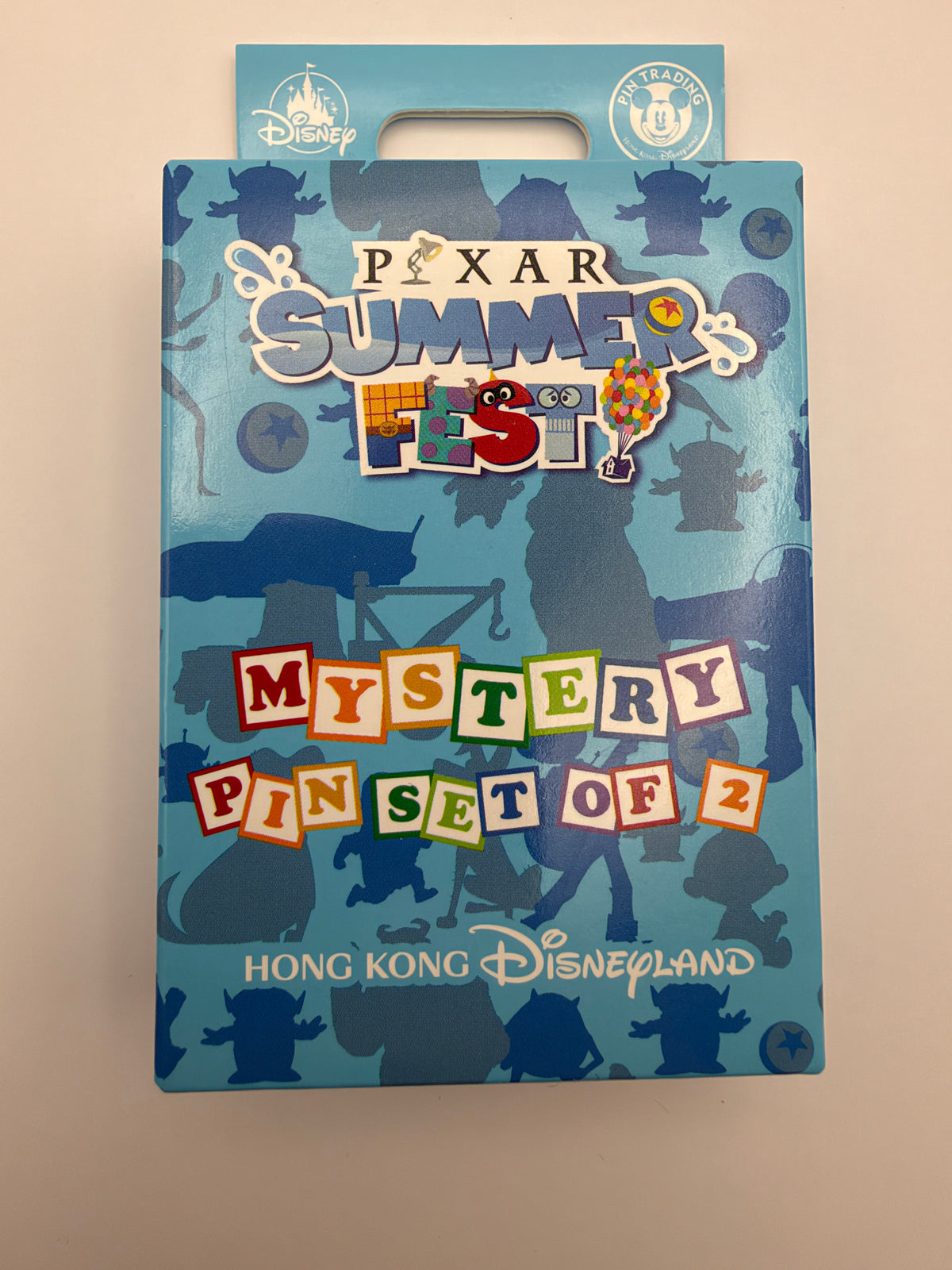 Hong Kong Disneyland Pixar Summer Fest Mystery Pin Box