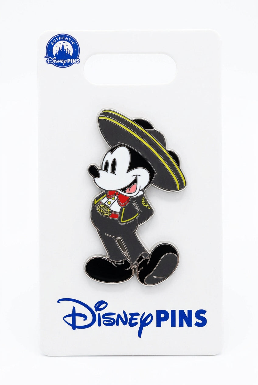 Disney Parks Epcot Mexico Pavilion Mickey Mouse Collectible Trading Pin