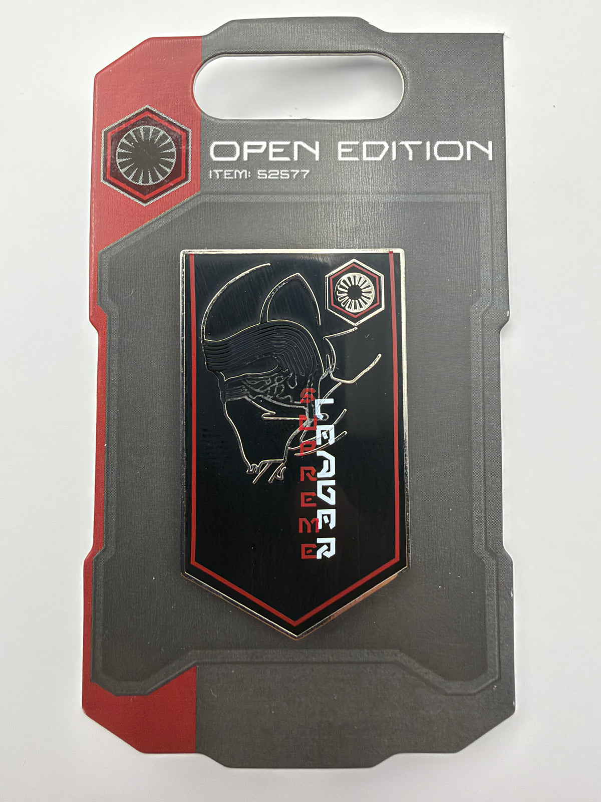Disney Parks Star Wars Galaxy's Edge Kylo Ren Supreme Leader OE Pin