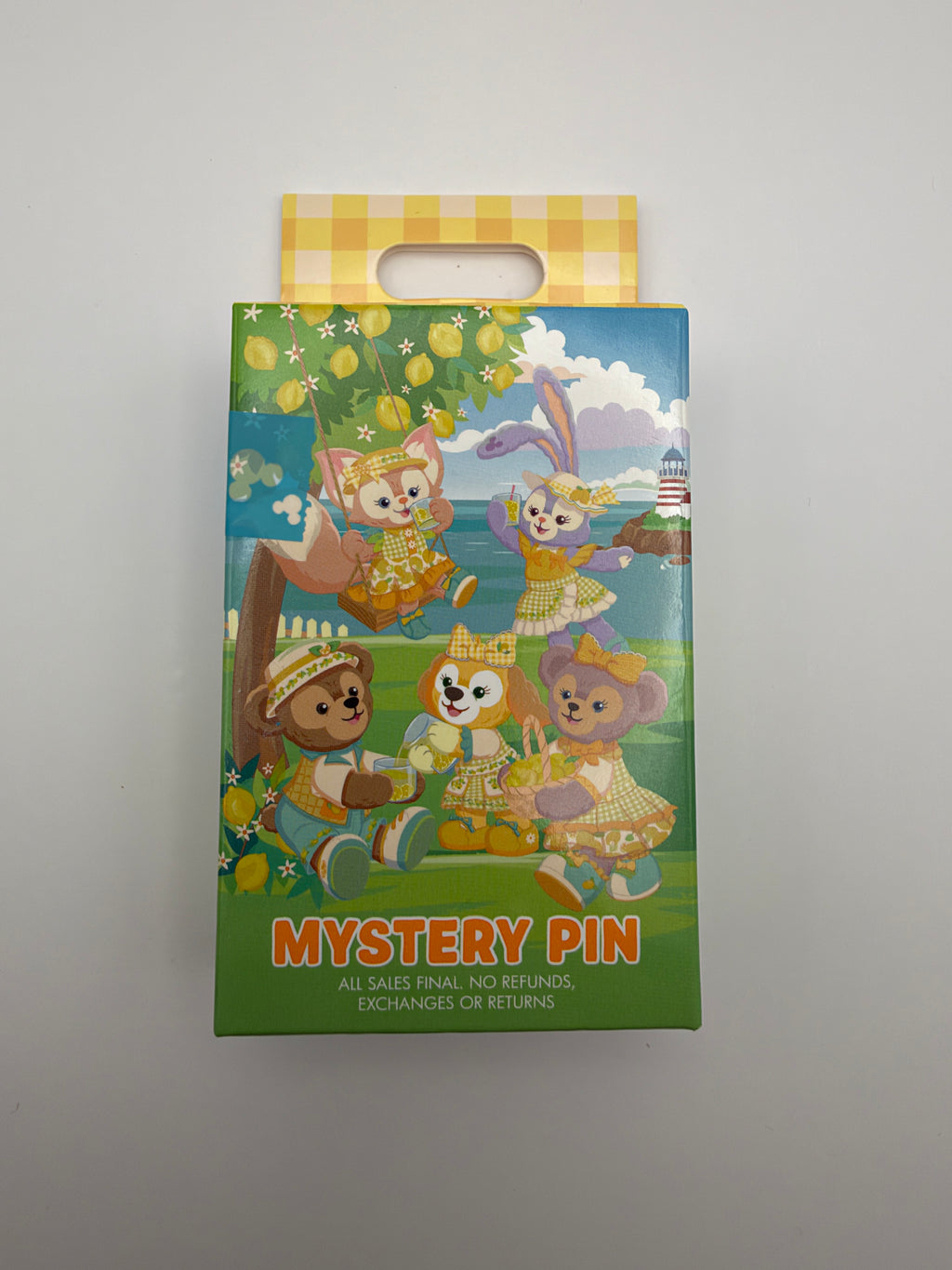 Hong Kong Disneyland Duffy & Friends Lemon Fiesta Mystery Pin Box