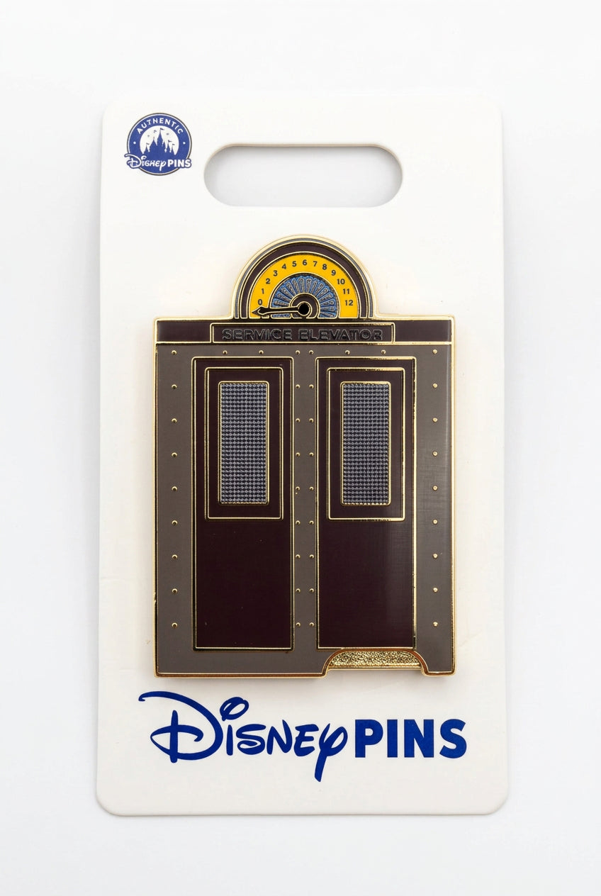 Disney Parks Hollywood Studios Tower of Terror Mickey & Minnie Mouse OE Pin