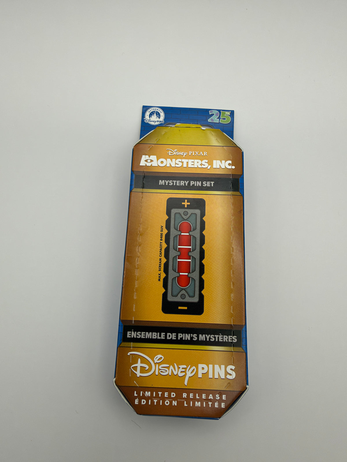 Disney Monsters, Inc. 25th Anniversary Limited Release Mystery Pin Set